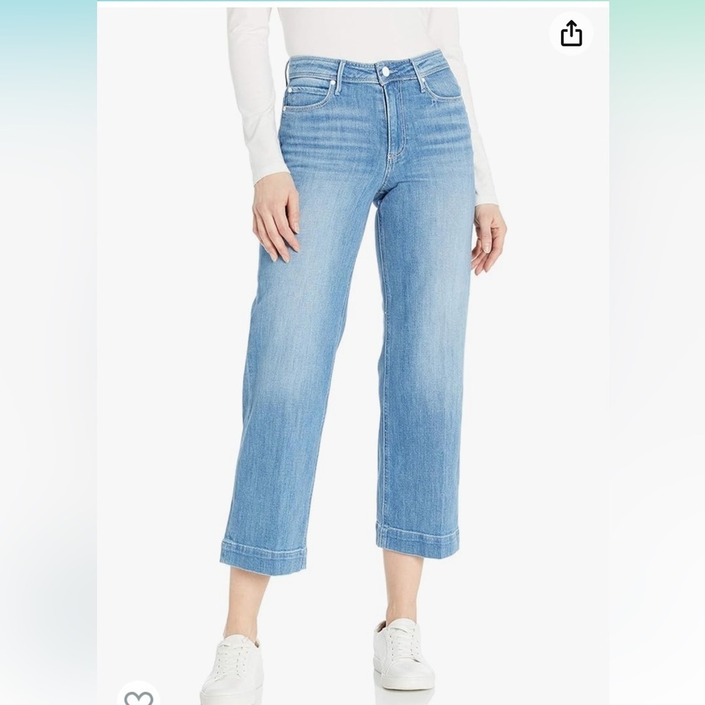 NWT PAIGE Nellie High Rise Cropped